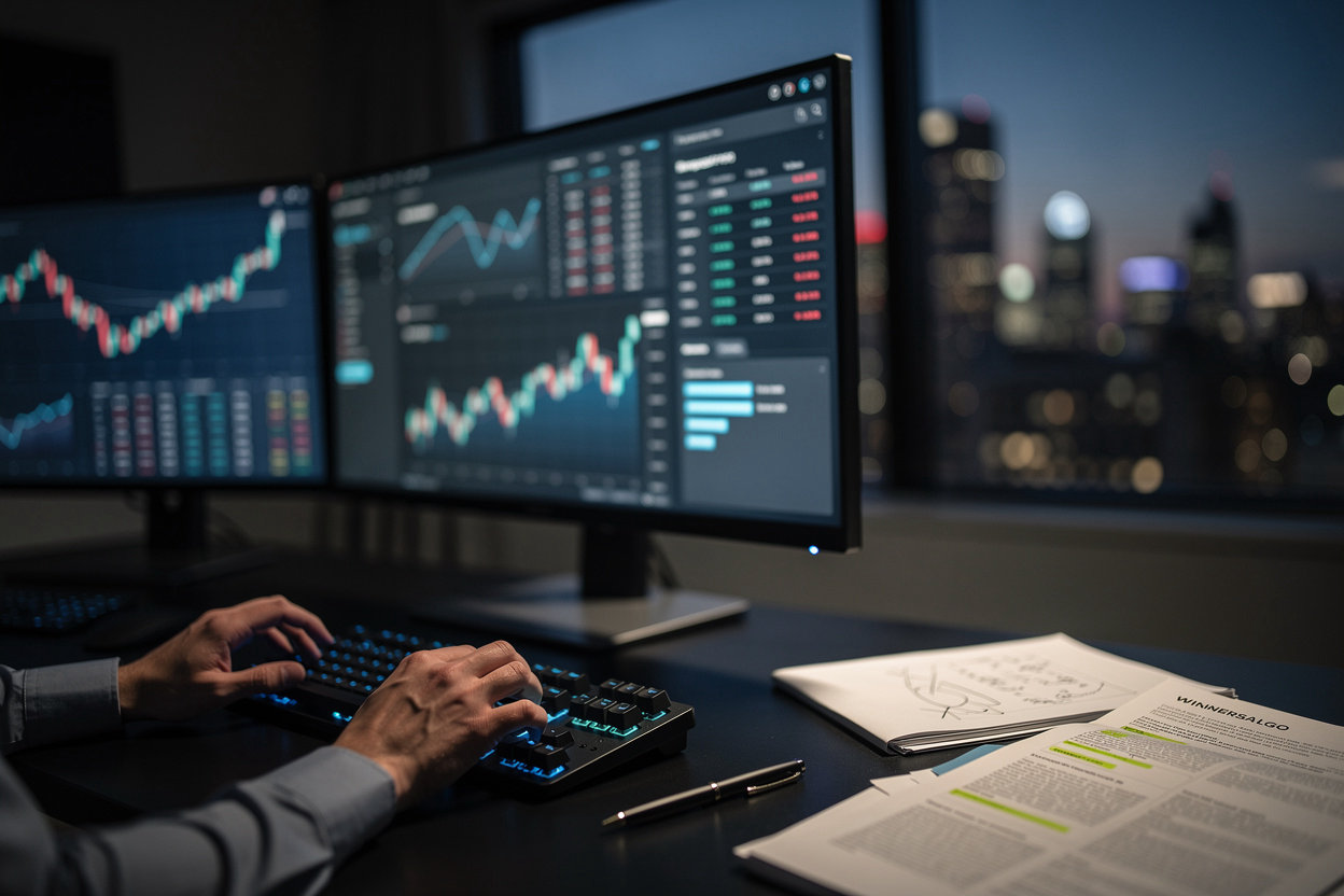 WinnersAlgo team collaborating on fintech solutions and trading technology in New York